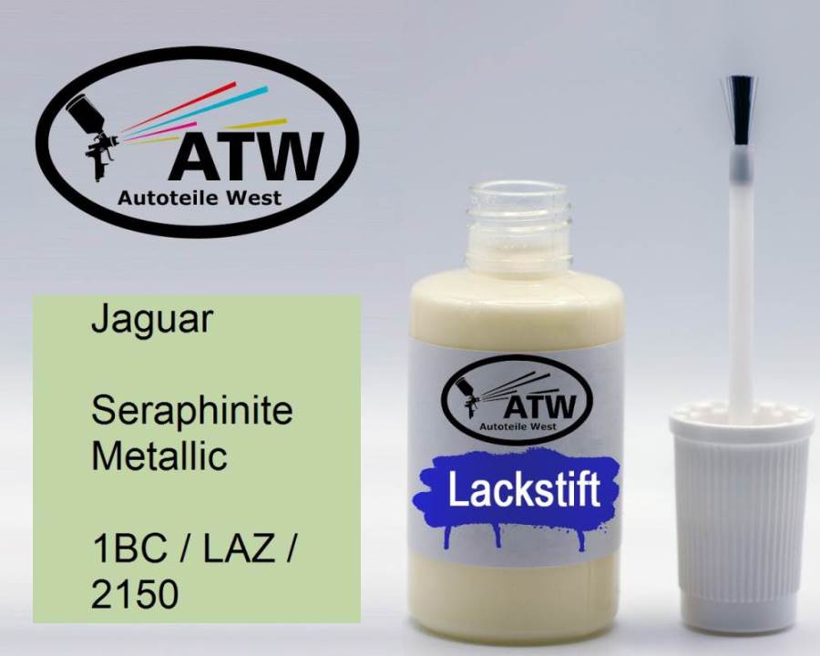 Jaguar, Seraphinite Metallic, 1BC / LAZ / 2150: 20ml Lackstift, von ATW Autoteile West.